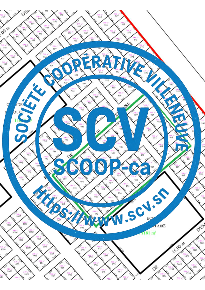 Plan du projet Villeneuve - Vue d'ensemble